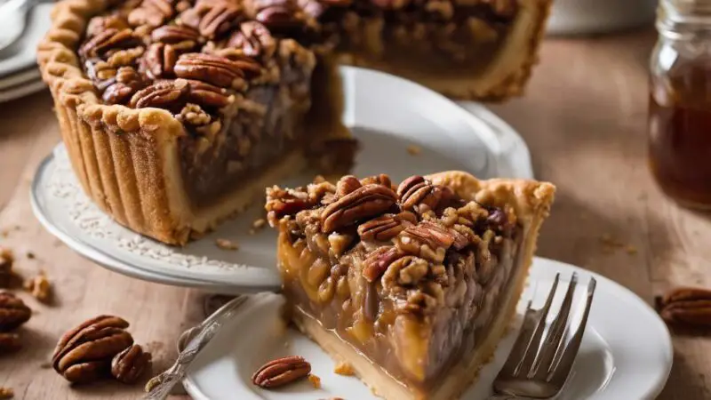 Maple-Browned Butter Pecan Pie