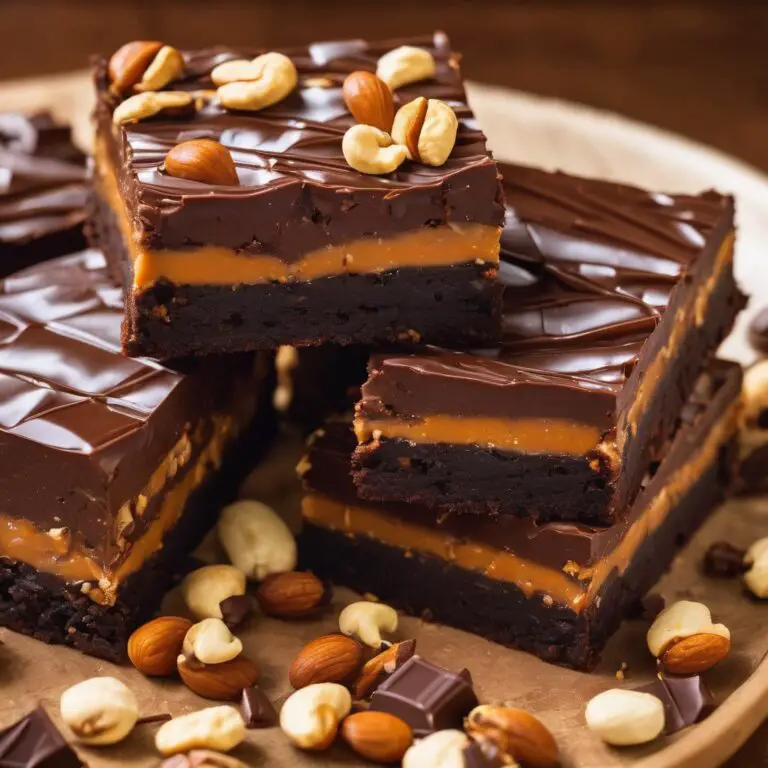 Triple-Layered Chocolate Bliss Bars