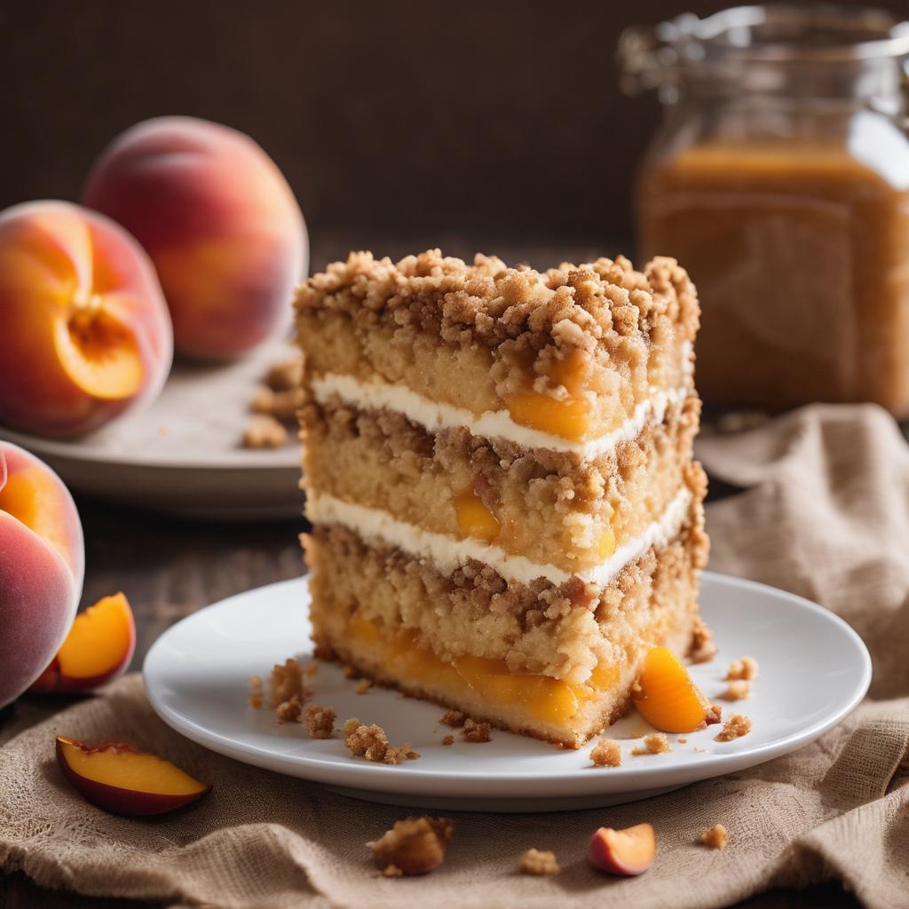 Peachy Keen Crumb Cake