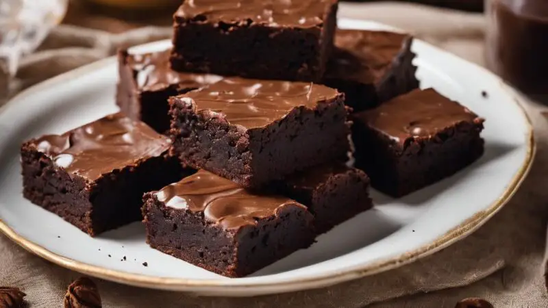 Ultimate Dark Chocolate Brownies