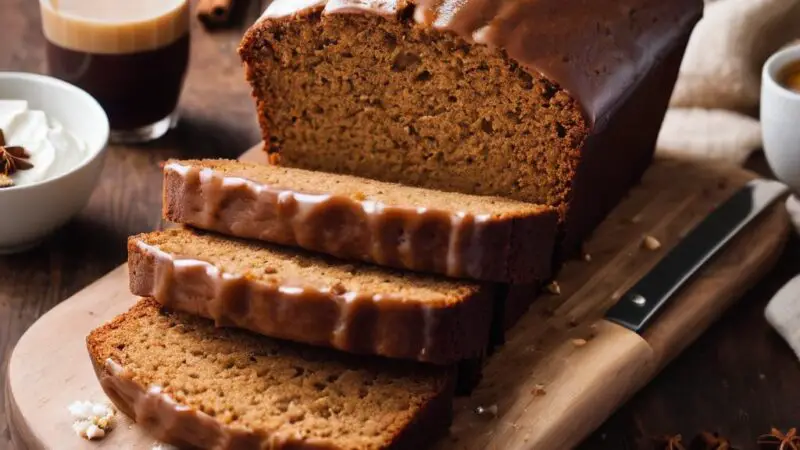 Vegan Gingerbread Loaf Cake