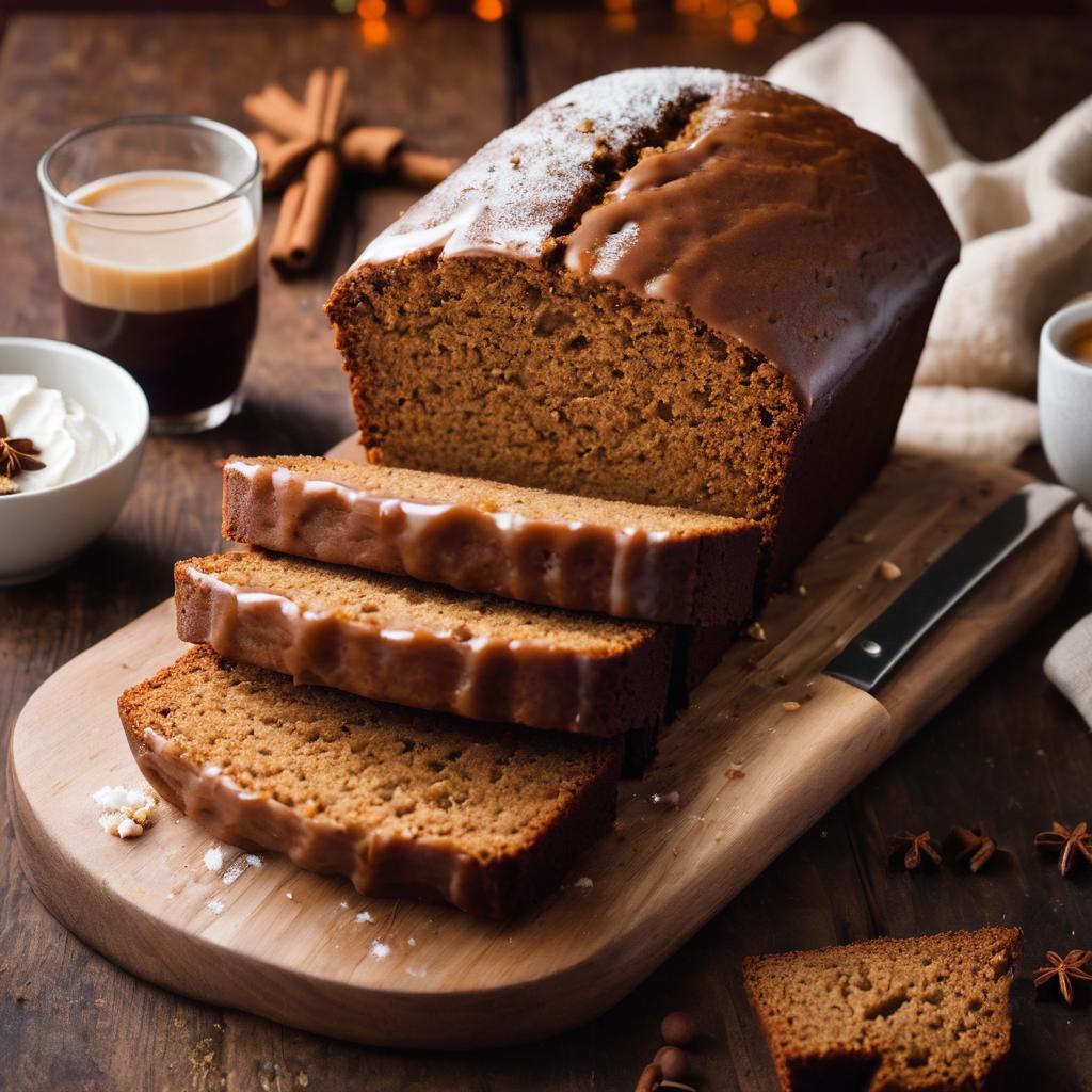 Vegan Gingerbread Loaf Cake