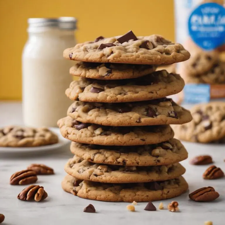 Decadent Vegan Chocolate Chunk Pecan Cookies with a Twist