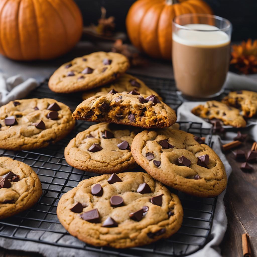 Vegan Pumpkin Chocolate Chip Cookies Recipe