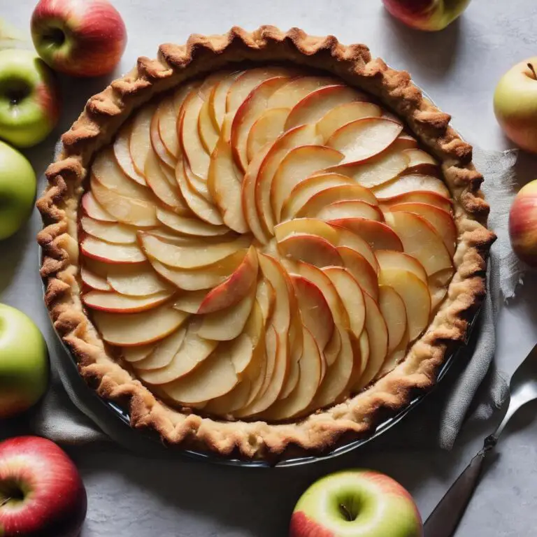 Vegan Apple Frangipane Tart Recipe – From 📌Pin To Plate🍰