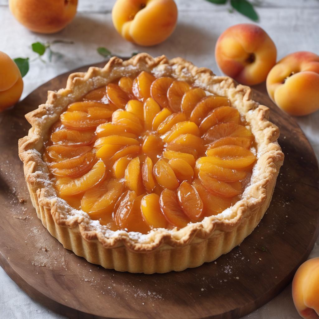 Vegan Apricot Frangipane Tart