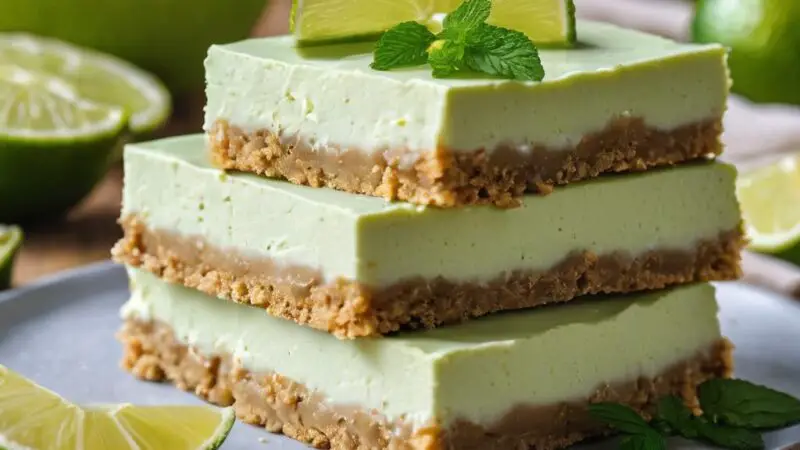 Vegan Lime Cheesecake Delight