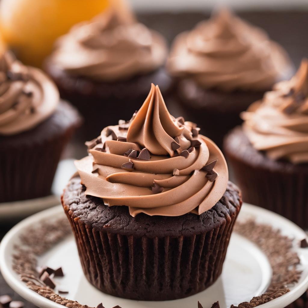 Decadent Vegan Chocolate Cupcakes with Whipped Ganache Frosting