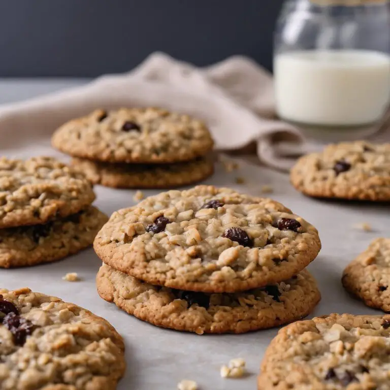 Homestyle Vegan Oatmeal Raisin Cookies