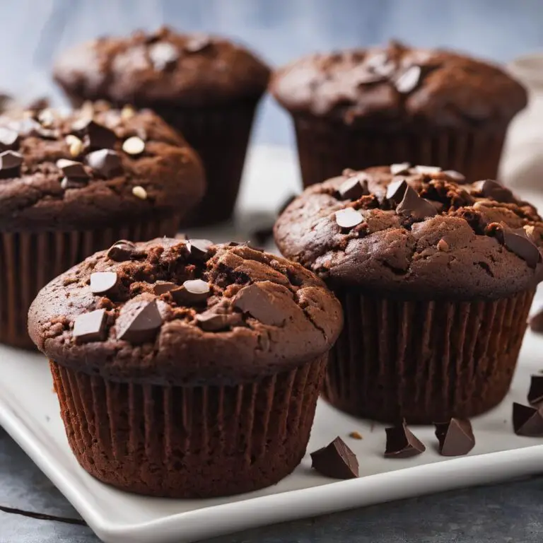 Vegan Banana Nut Butter Chocolate Muffins