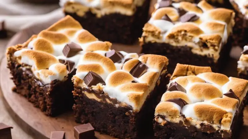 Vegan S’mores Brownies: A Delightful Fusion of Flavors