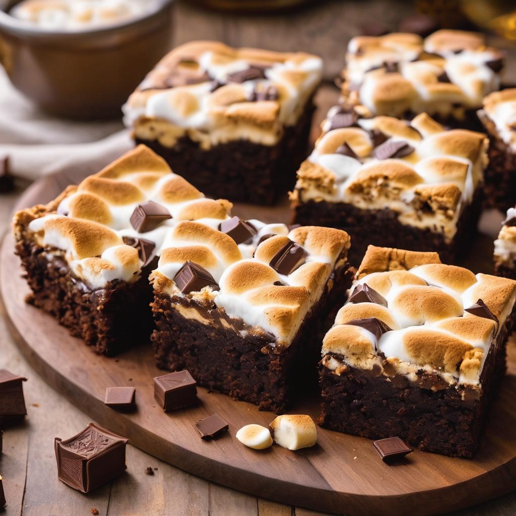 Vegan S’mores Brownies: A Delightful Fusion of Flavors