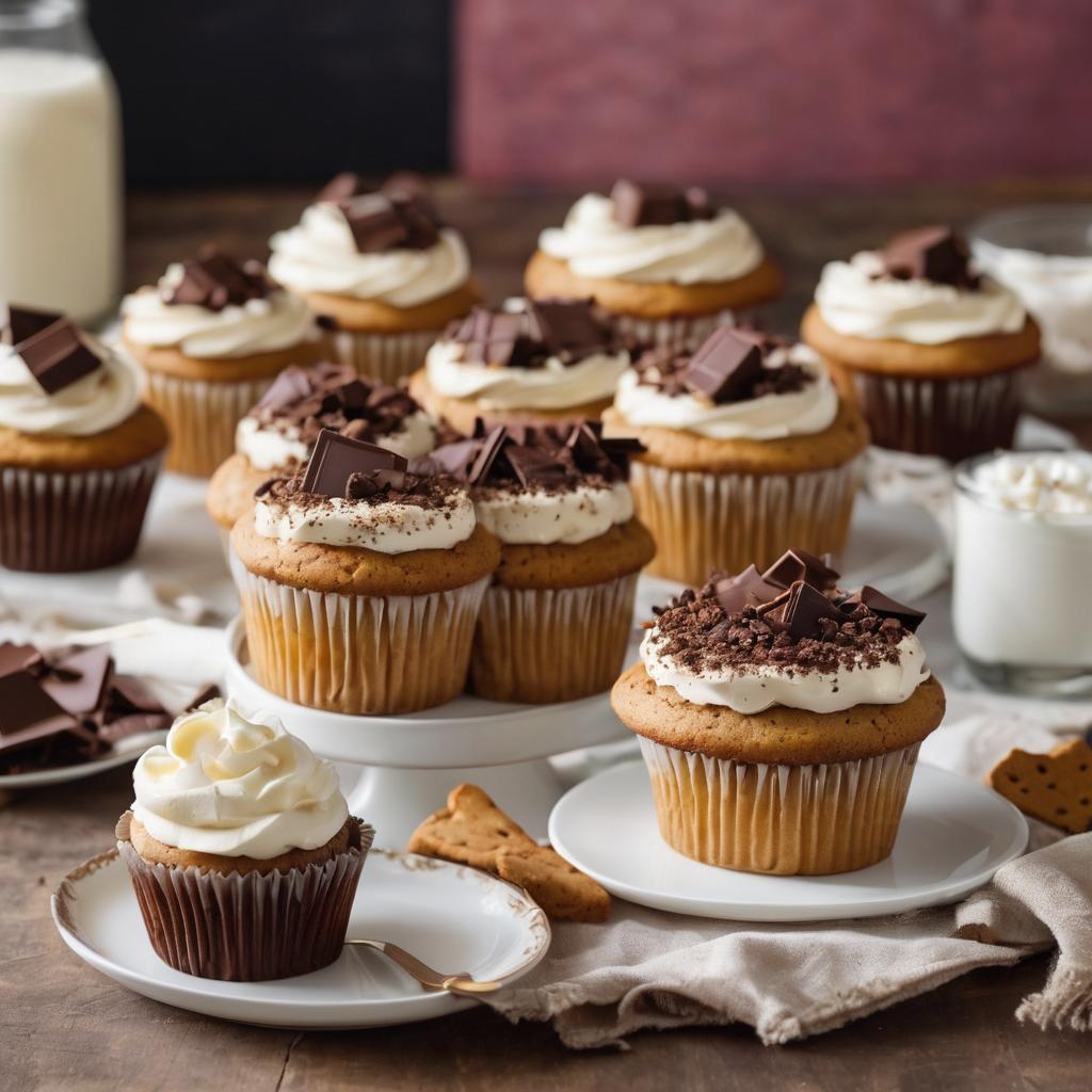 Gourmet S’mores Cupcakes: A Delicious Twist on a Campfire Classic