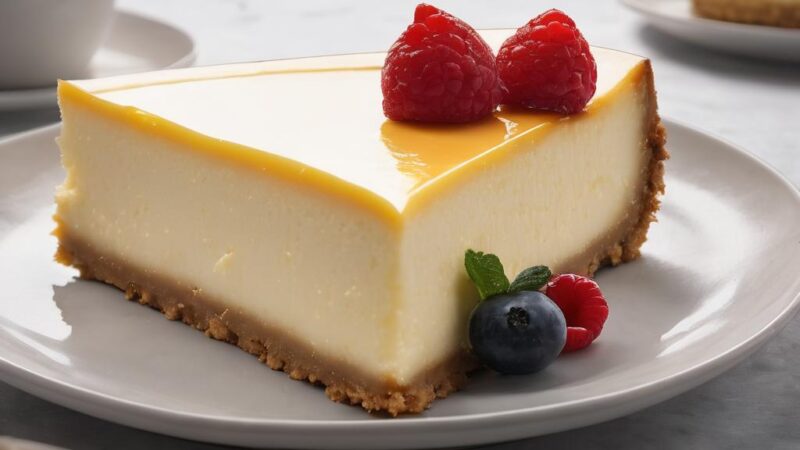 Classic New York Cheesecake