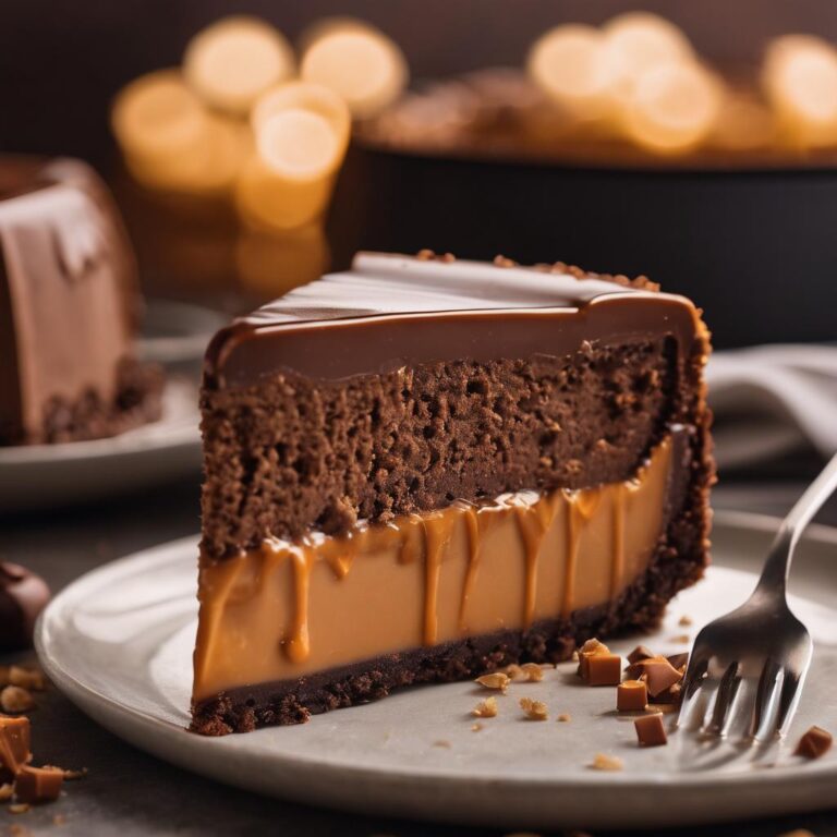 Decadent Salted Chocolate Caramel Cheesecake