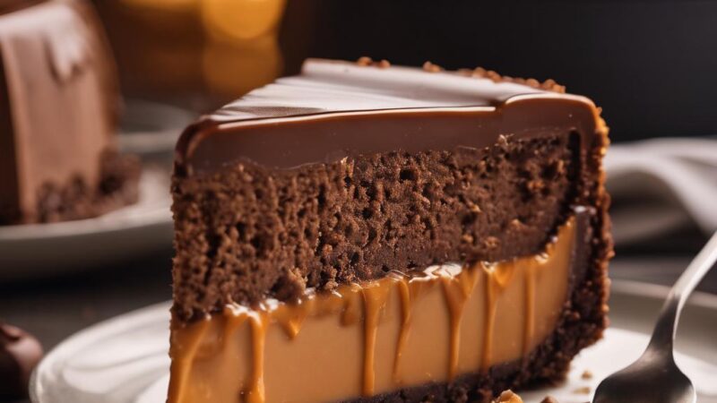 Decadent Salted Chocolate Caramel Cheesecake