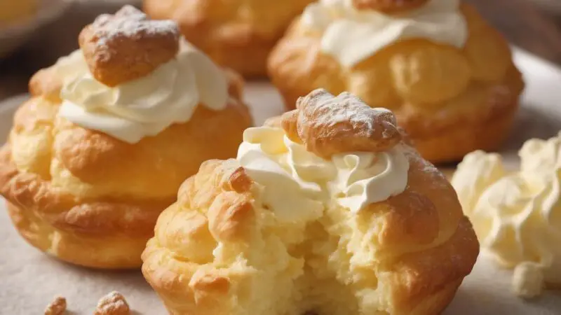 Simple Six-Ingredient Cream Puff Cake