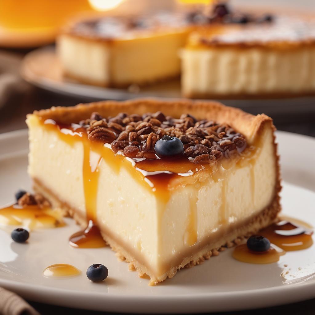 Classic Vanilla Cheesecake with Graham Cracker Crust