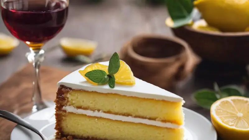 Limoncello-Infused Cake with Luscious Mascarpone Cream