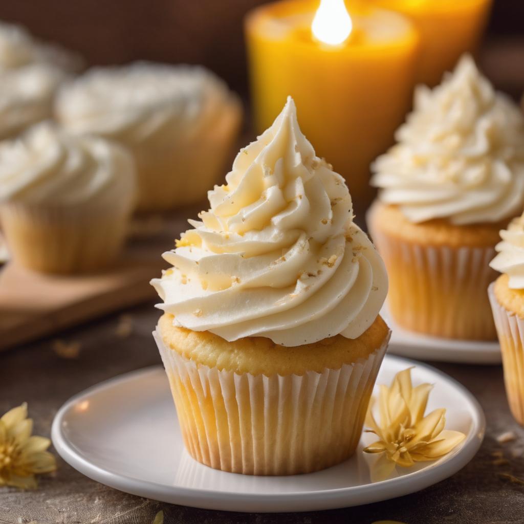 Classic Vanilla Cupcakes with Buttercream Frosting
