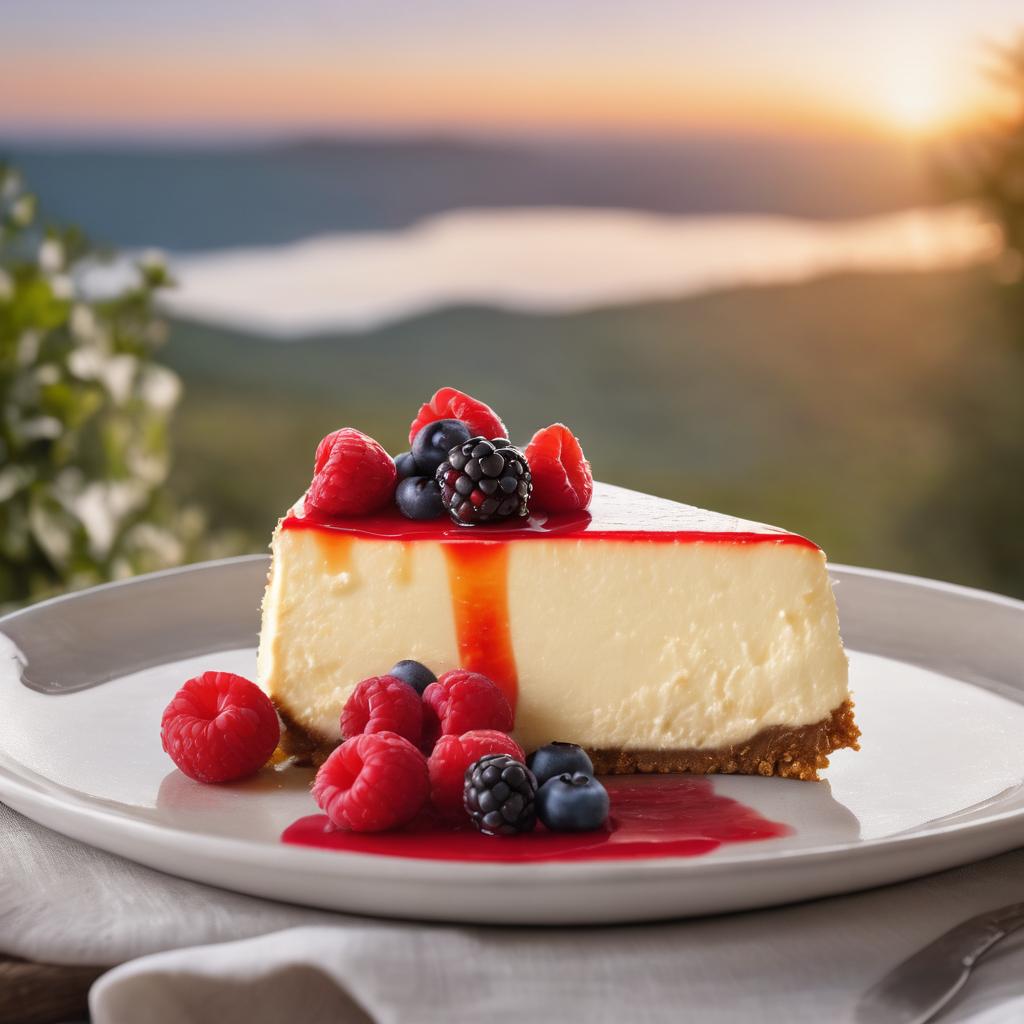 Simple Elegance Cheesecake with Optional Graham Crust