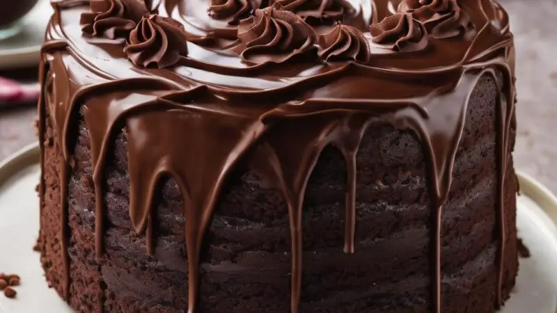 Ultimate Chocolate Euphoria Cake