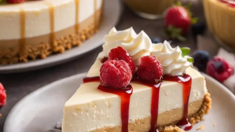 Silky Lemon No-Bake Cheesecake