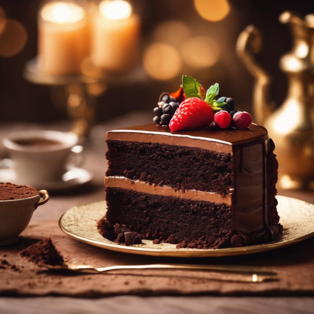 Decadent Chocolate Indulgence Cake – From 📌Pin To Plate🍰