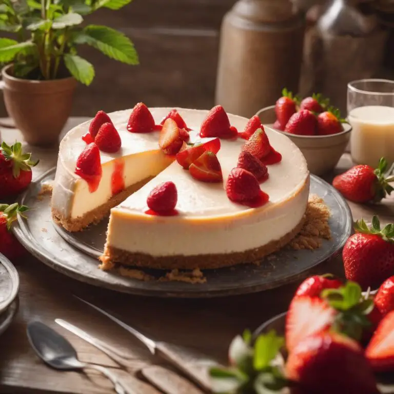 Strawberry Bliss Cheesecake