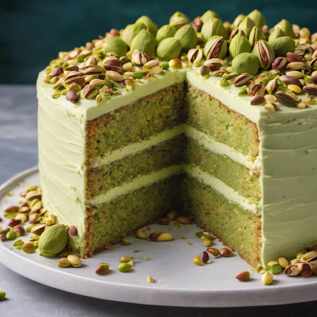 Pistachio Dream Layer Cake – From 📌Pin To Plate🍰