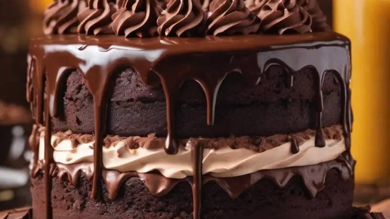 Ultimate Chocolate Indulgence Cake