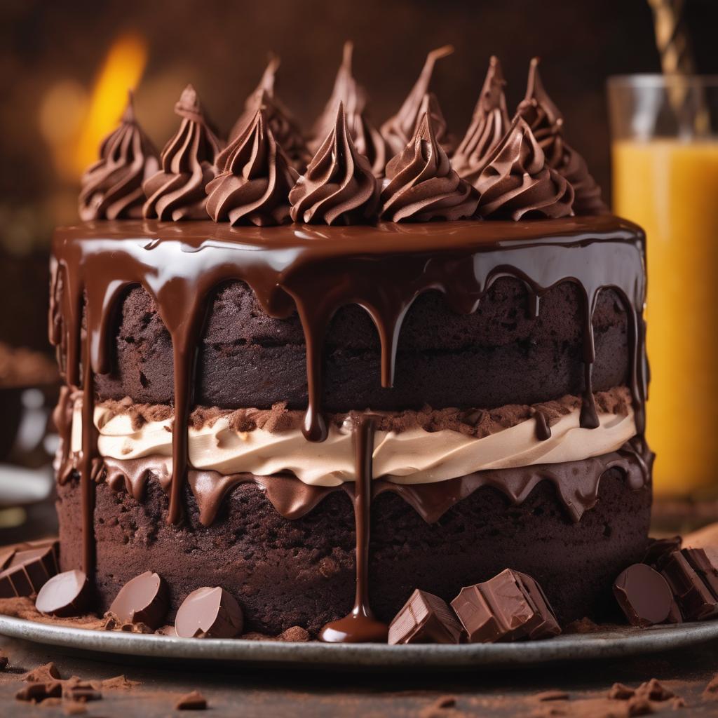 Ultimate Chocolate Indulgence Cake