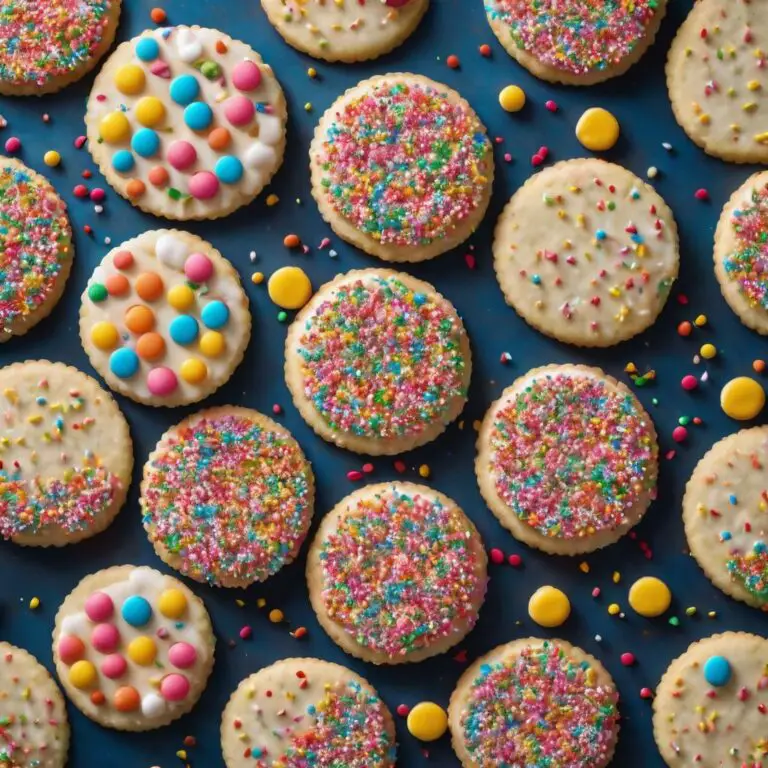 Festive Confetti Sugar Cookies