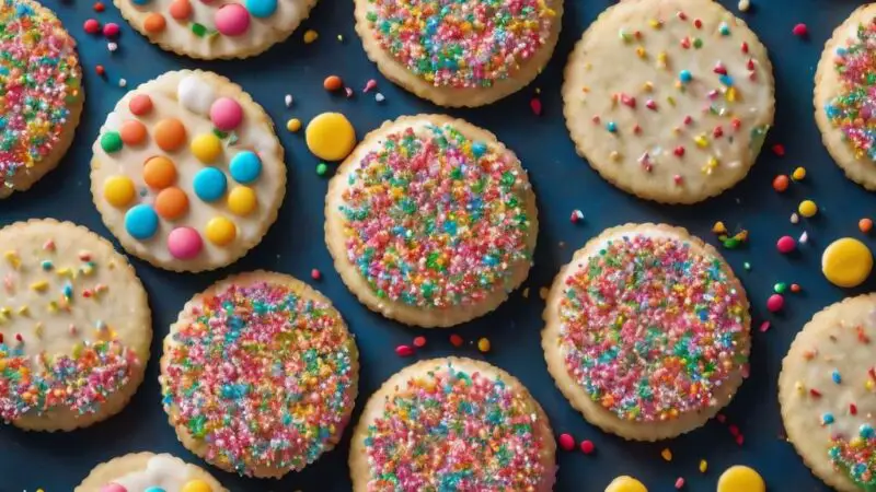 Festive Confetti Sugar Cookies