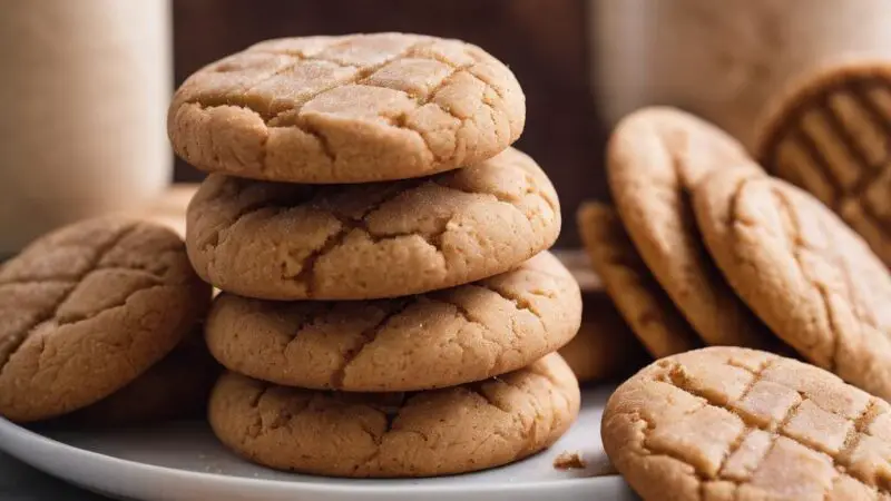 Cinnamon-Sugar Peanut Butter Cookies