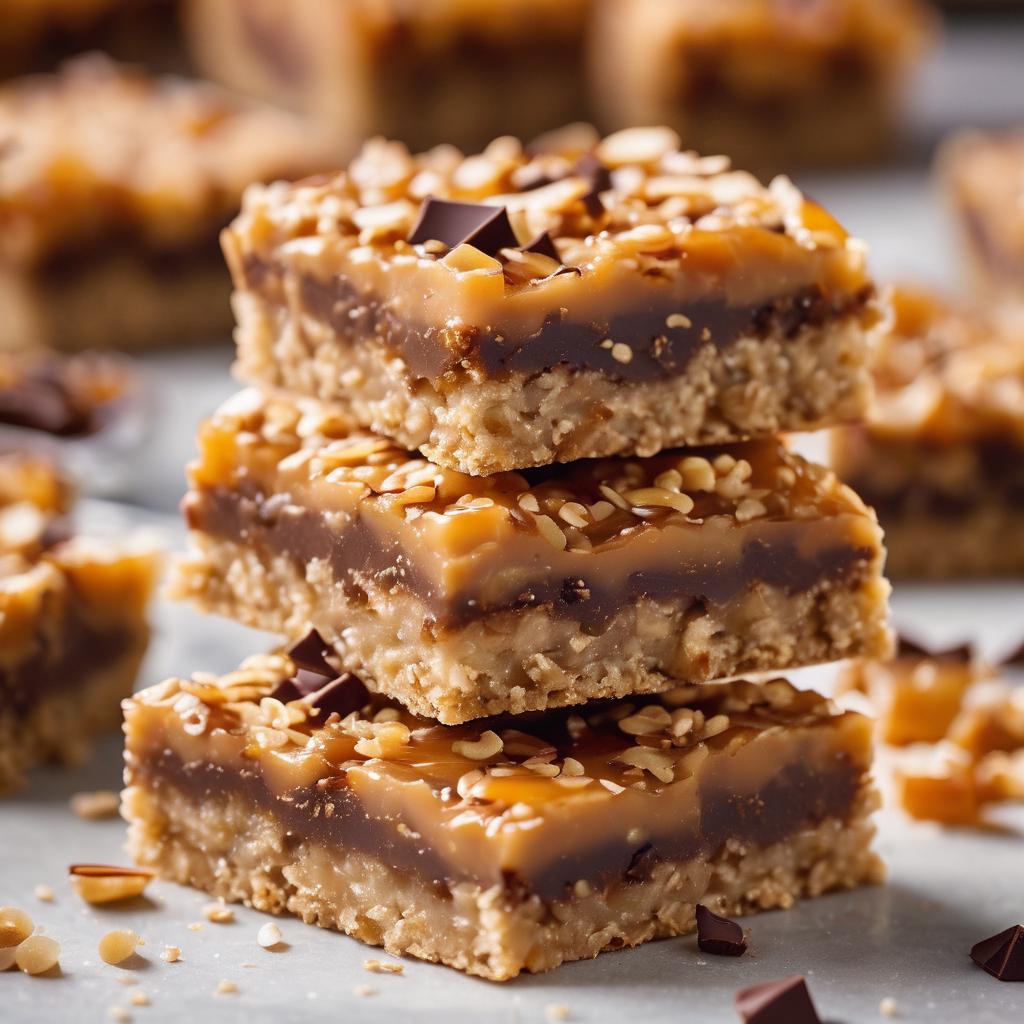 Salted Caramel Toffee Chocolate Chip Bars