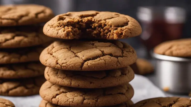 Spiced Molasses Cookie Delights