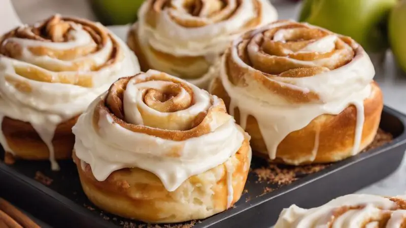 Harvest Apple Cinnamon Swirl Rolls