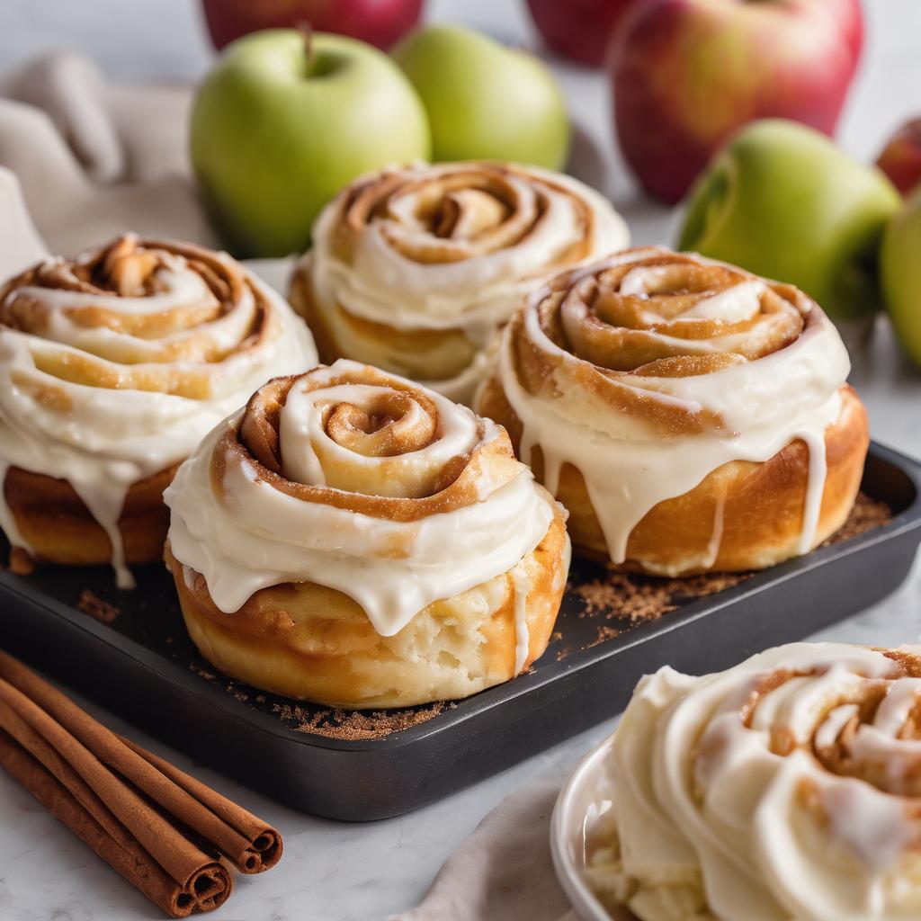 Harvest Apple Cinnamon Swirl Rolls