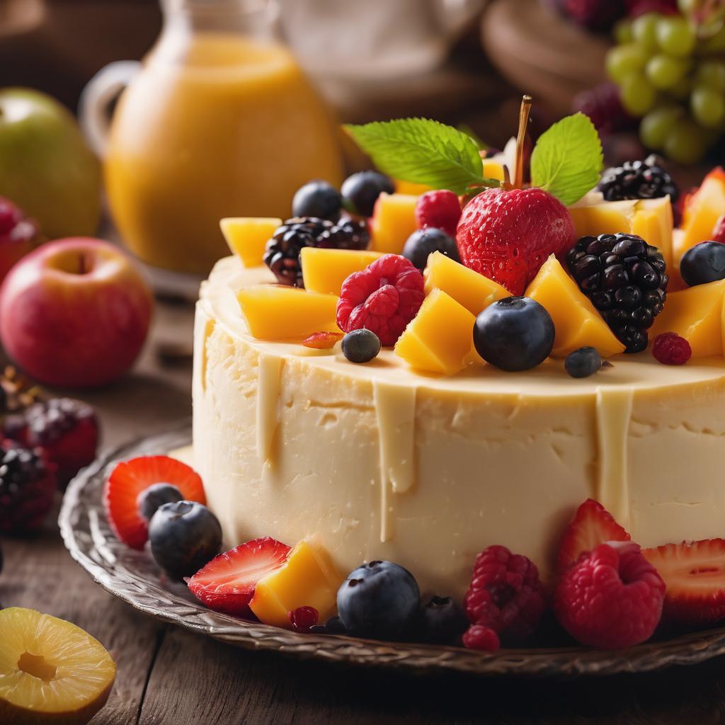 Sumptuous Fruit-Topped Cheesecake