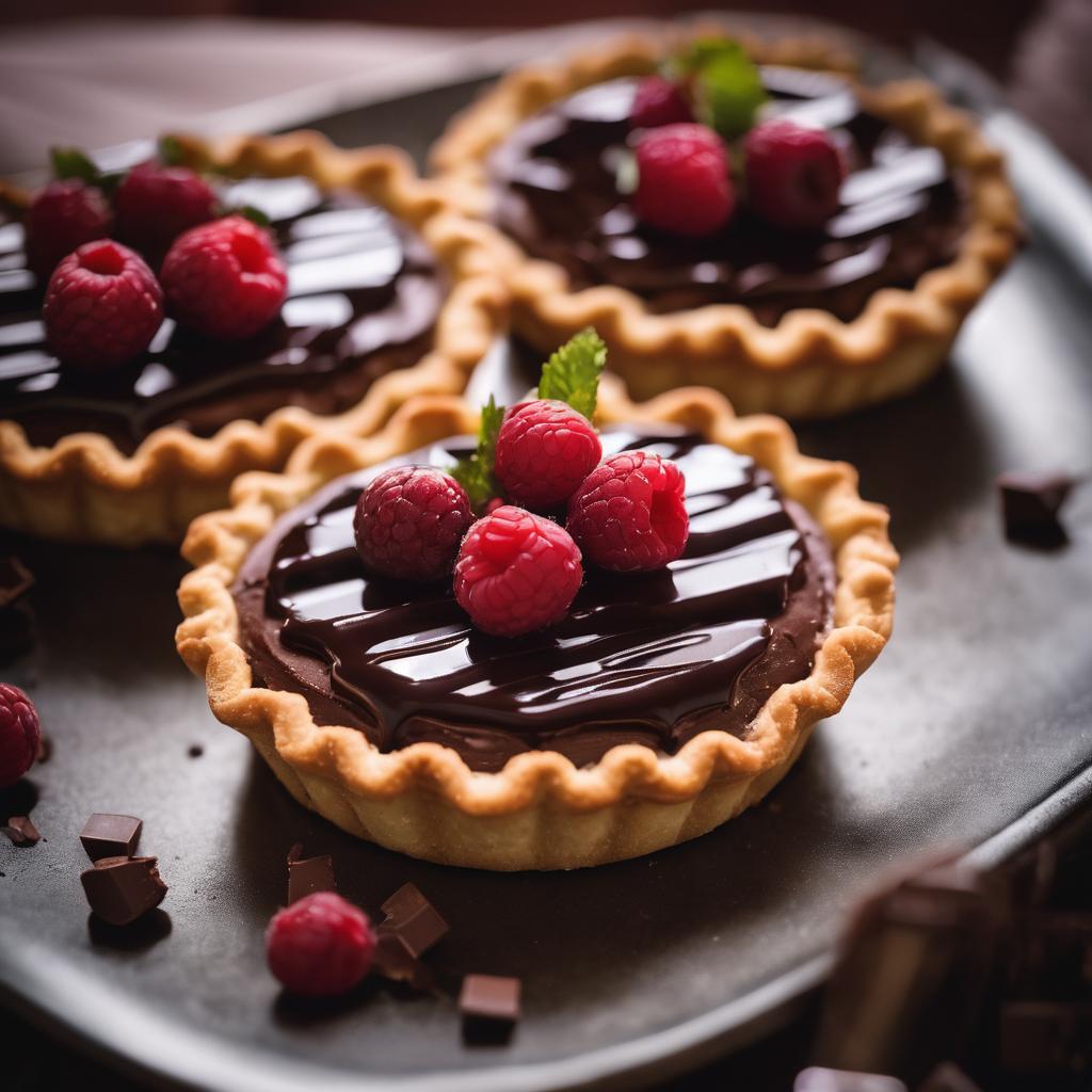 Decadent Chocolate Ganache Tartlets