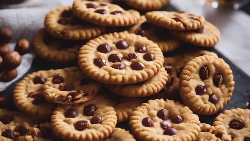 Jammy Hazelnut Shortcrust Cookies