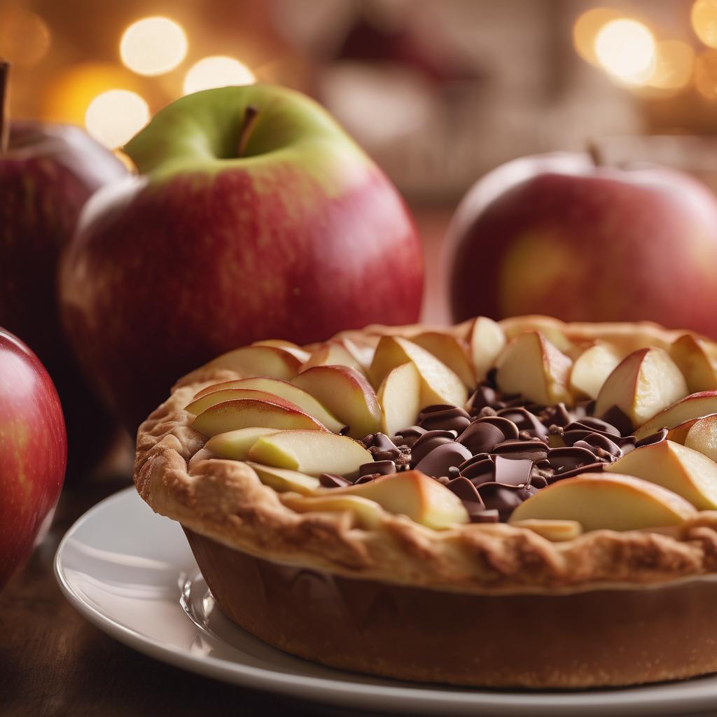 Decadent Chocolate-Infused Apple Pie