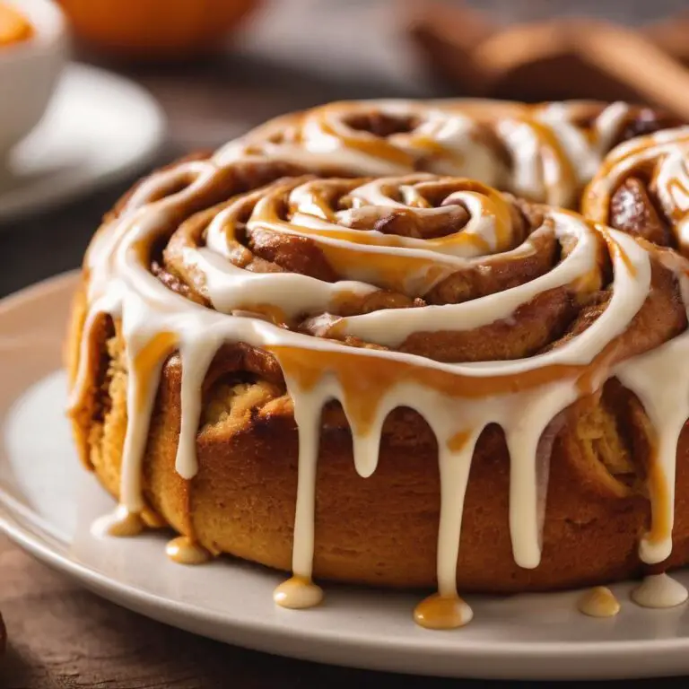 Pumpkin Spice Cinnamon Rolls with Brown Butter Cream Cheese Frosting