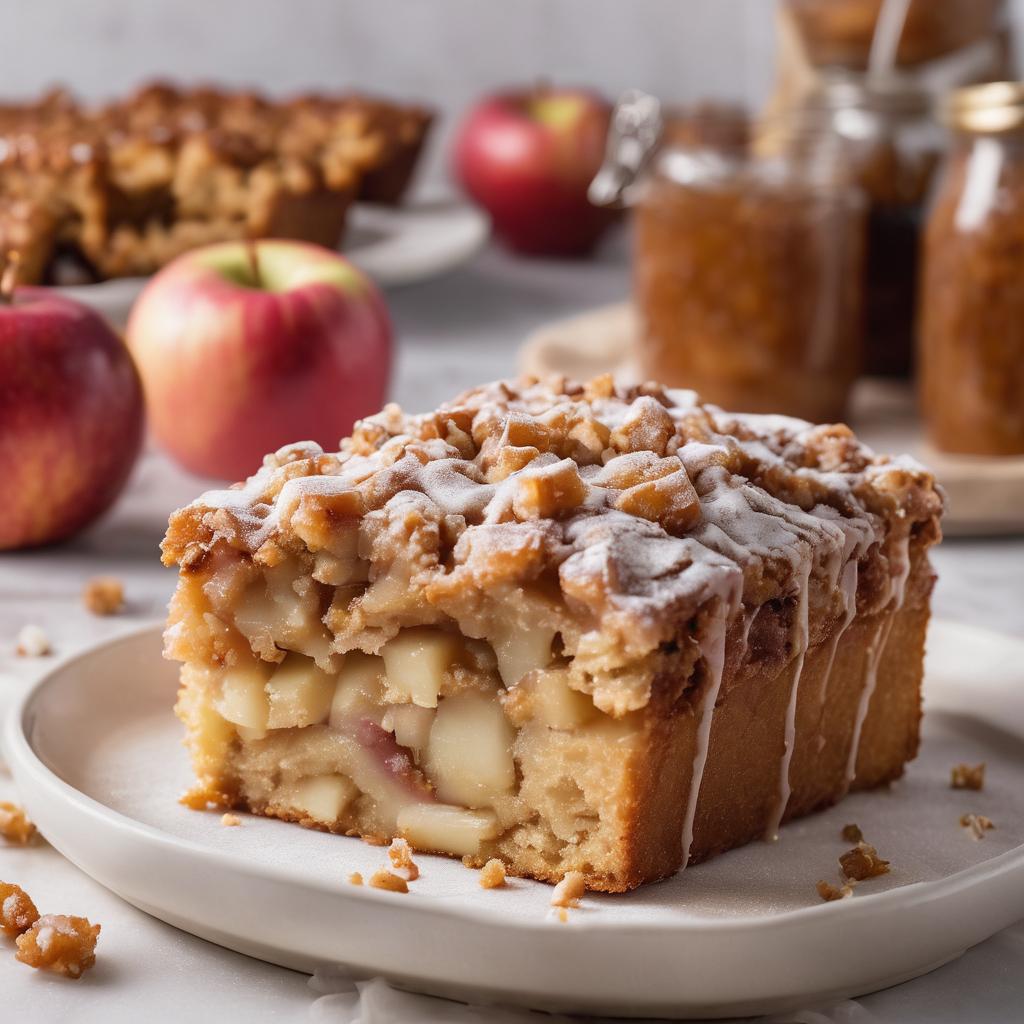 Apple Fritter Loaf Cake