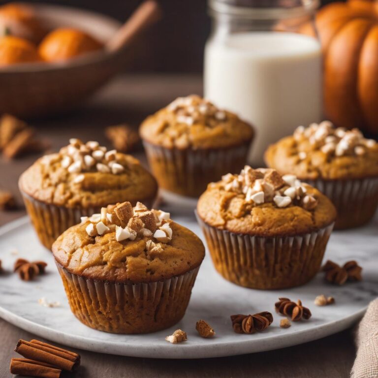 Gluten-Free Pumpkin Breakfast Muffins with Optional Cinnamon Cream Cheese Frosting