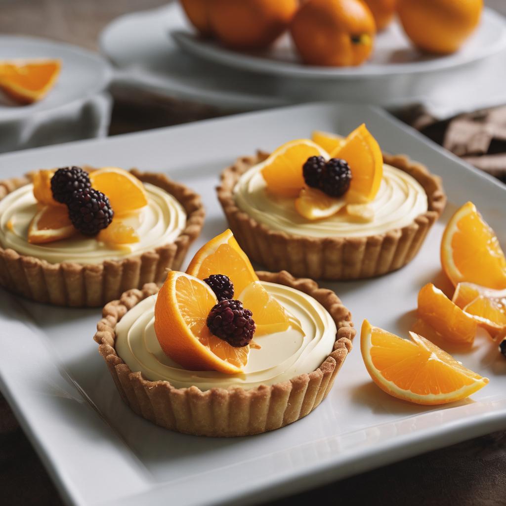 Sweetheart Orange Chocolate Tartelettes