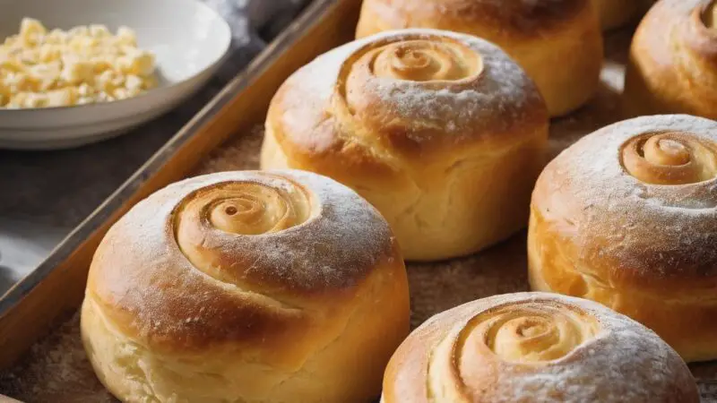 Vanilla-Infused Pan de Mallorca Rolls