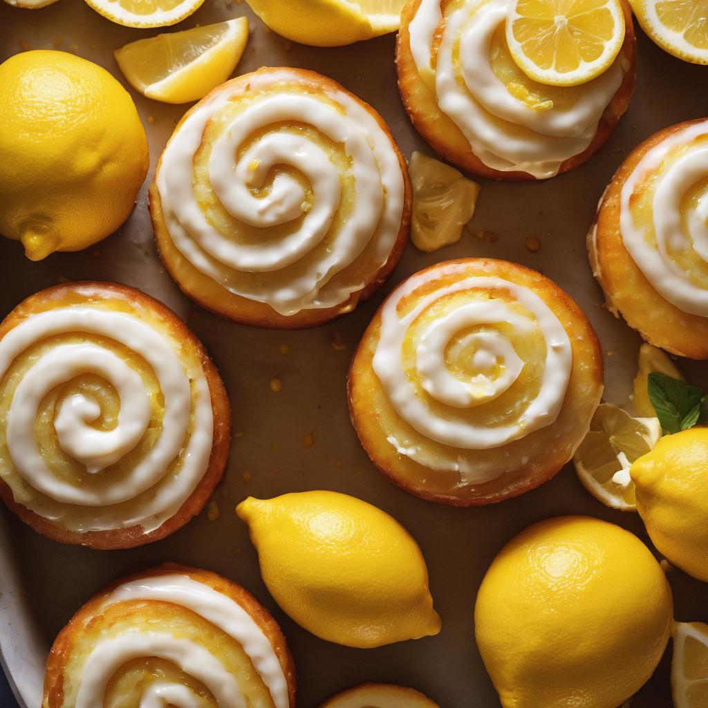 Zesty Lemon Swirl Rolls