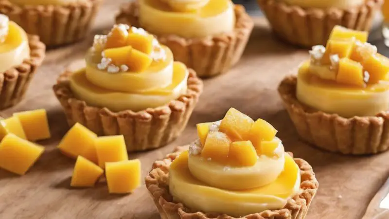 Exotic Mango Tartlets